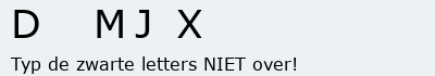 Bevestigingscode