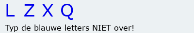 Bevestigingscode