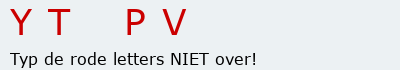 Bevestigingscode