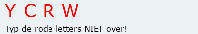 Bevestigingscode