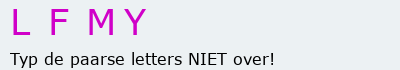 Bevestigingscode