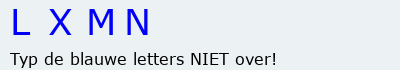 Bevestigingscode