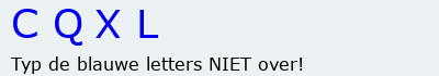 Bevestigingscode