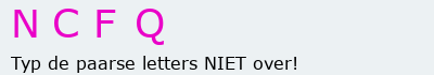 Bevestigingscode