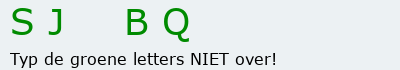 Bevestigingscode