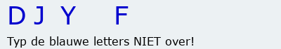 Bevestigingscode