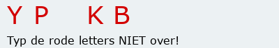 Bevestigingscode