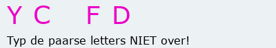 Bevestigingscode