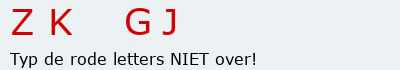 Bevestigingscode