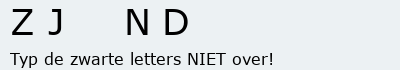 Bevestigingscode