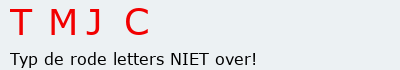 Bevestigingscode