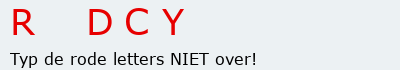 Bevestigingscode