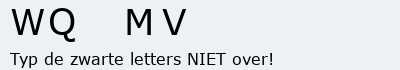 Bevestigingscode