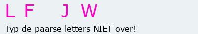 Bevestigingscode