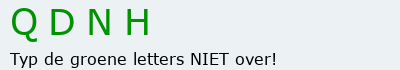 Bevestigingscode