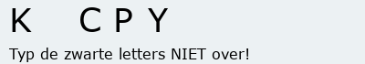 Bevestigingscode