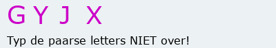 Bevestigingscode