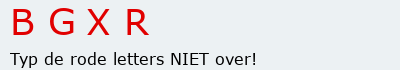 Bevestigingscode