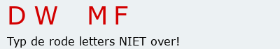 Bevestigingscode