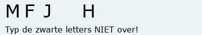 Bevestigingscode