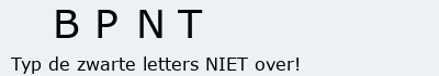 Bevestigingscode