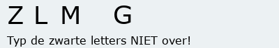 Bevestigingscode
