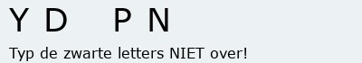 Bevestigingscode
