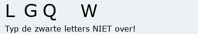 Bevestigingscode