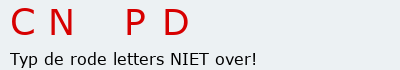 Bevestigingscode