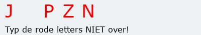 Bevestigingscode