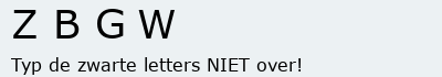 Bevestigingscode