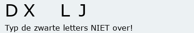 Bevestigingscode