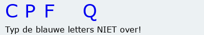 Bevestigingscode