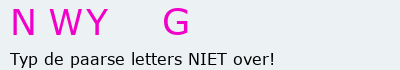 Bevestigingscode