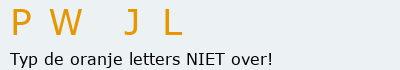 Bevestigingscode