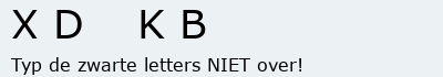 Bevestigingscode
