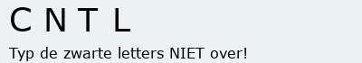 Bevestigingscode