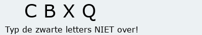 Bevestigingscode