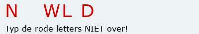 Bevestigingscode