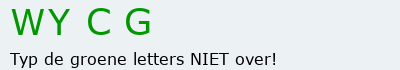 Bevestigingscode