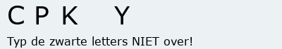 Bevestigingscode
