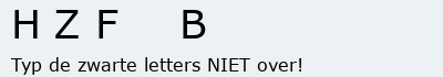 Bevestigingscode