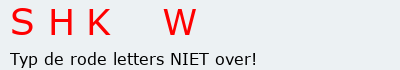 Bevestigingscode