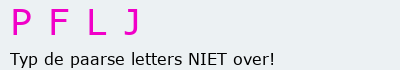 Bevestigingscode