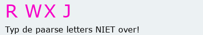 Bevestigingscode