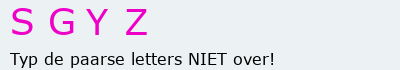 Bevestigingscode