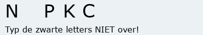 Bevestigingscode