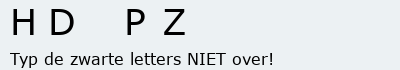 Bevestigingscode