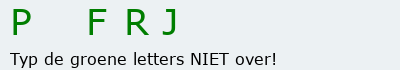 Bevestigingscode