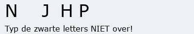 Bevestigingscode